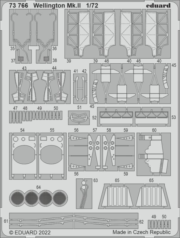 AIR II günstig Kaufen-Wellington Mk.II [Airfix]. Wellington Mk.II [Airfix] <![CDATA[Eduard / 73766 / 1:72]]>. 