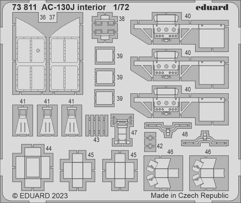 130J 30 günstig Kaufen-AC-130J - Interior [Zvezda]. AC-130J - Interior [Zvezda] <![CDATA[Eduard / 73811 / 1:72]]>. 