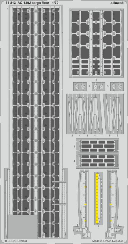 130J 30 günstig Kaufen-AC-130J - Cargo floor [Zvezda]. AC-130J - Cargo floor [Zvezda] <![CDATA[Eduard / 73813 / 1:72]]>. 