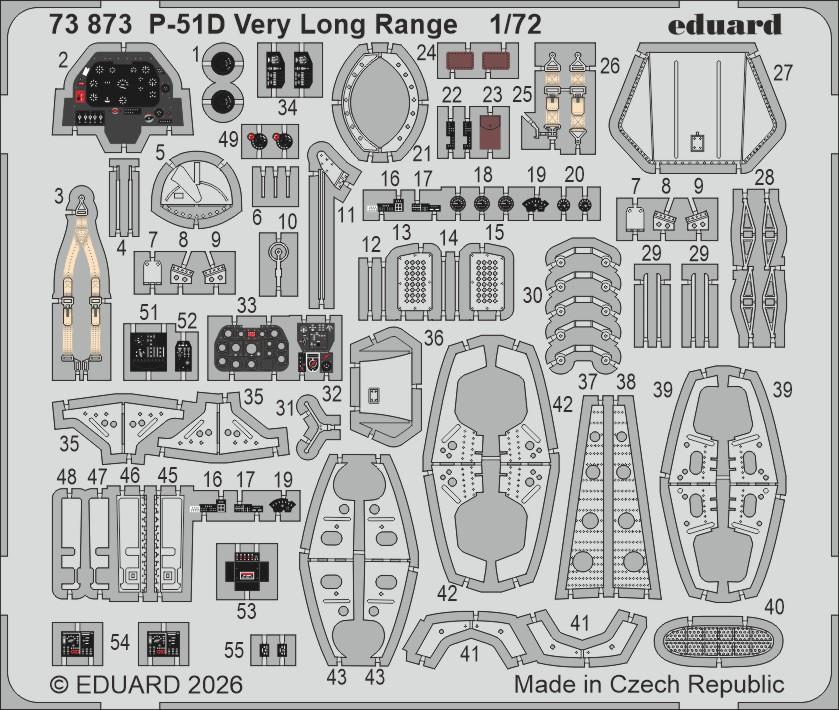 P-51D Very Long Range [Arma Hobby]