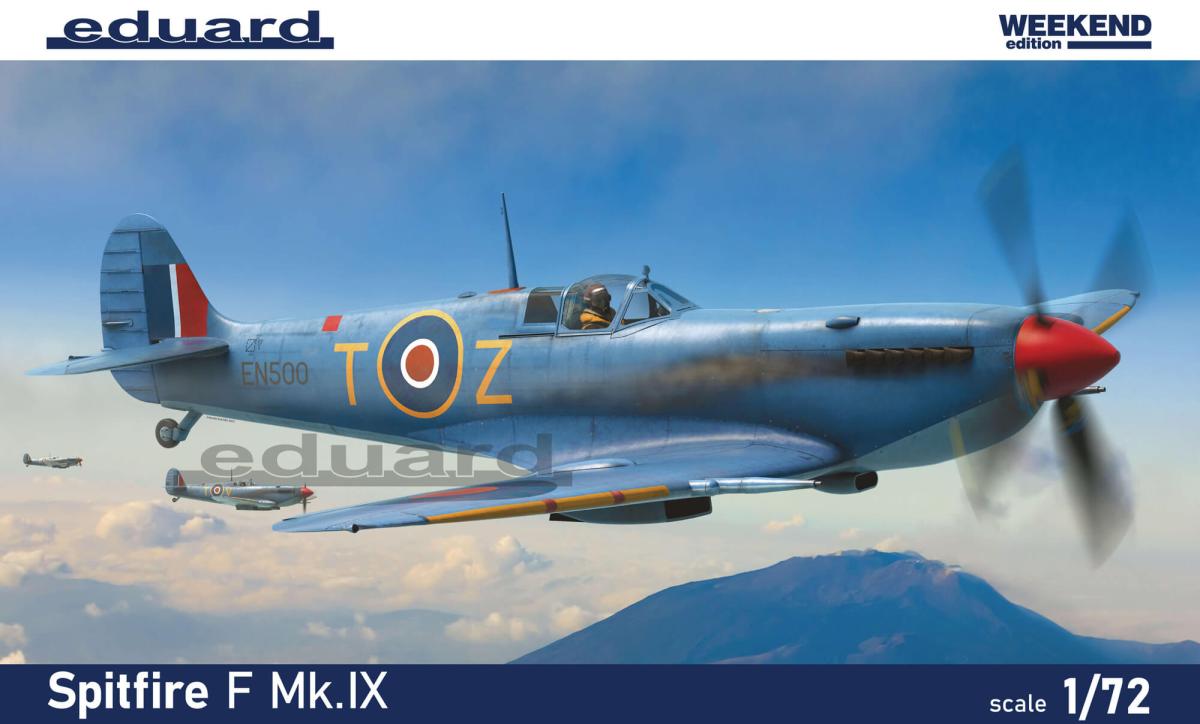 On Fire günstig Kaufen-Spitfire F Mk.IX  - Weekend edition. Spitfire F Mk.IX  - Weekend edition <![CDATA[Eduard / 7460 / 1:72]]>. 