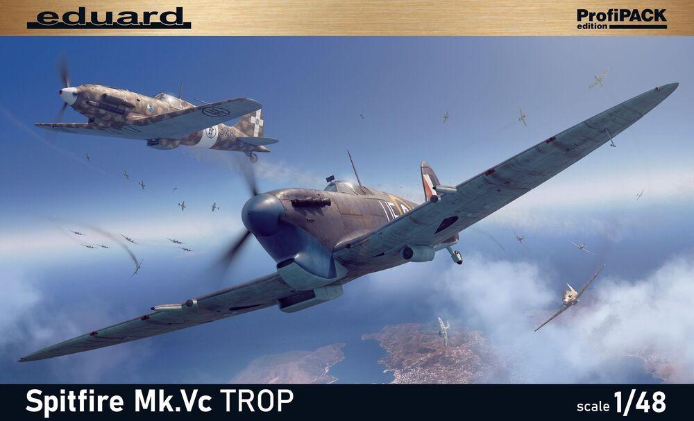 VC 1 günstig Kaufen-Spitfire Mk.Vc Trop - Profipack. Spitfire Mk.Vc Trop - Profipack <![CDATA[Eduard / 82126 / 1:48]]>. 