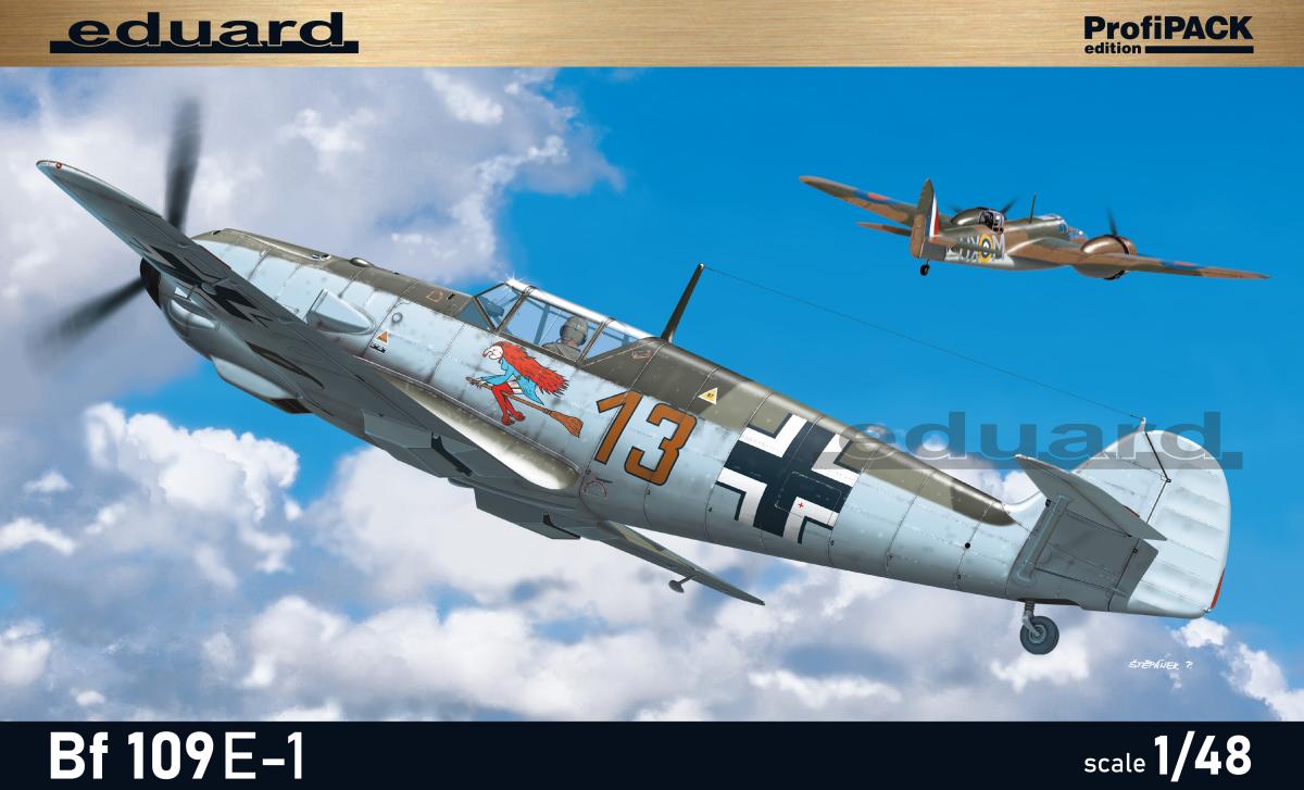 Messerschmitt Bf günstig Kaufen-Messerschmitt Bf 109 E-1 ProfiPACK. Messerschmitt Bf 109 E-1 ProfiPACK <![CDATA[Eduard / 8261 / 1:48]]>. 