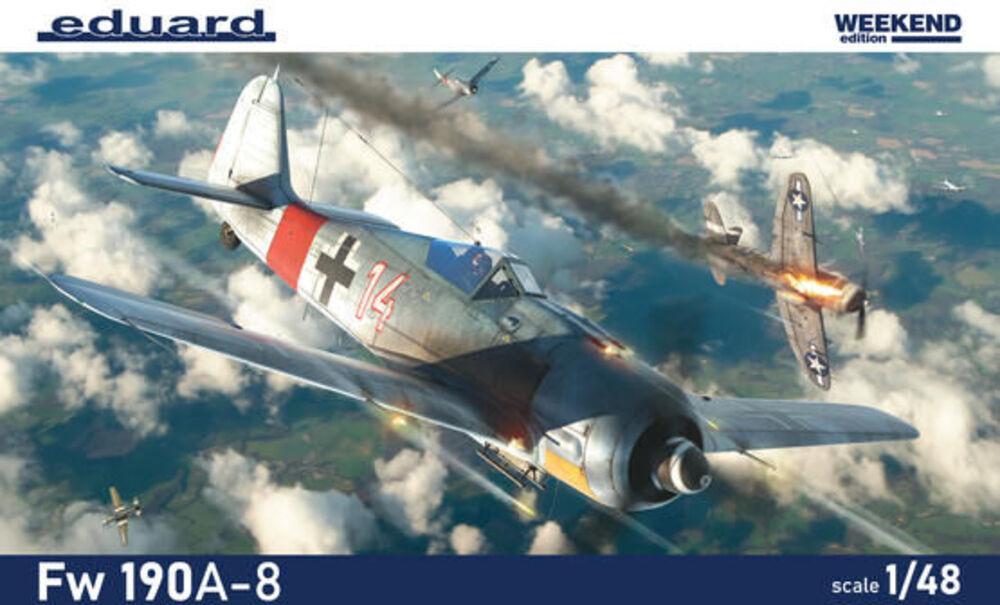 FW 190 günstig Kaufen-Focke Wulf Fw 190A-8 - Weekend edition. Focke Wulf Fw 190A-8 - Weekend edition <![CDATA[Eduard / 84116 / 1:48]]>. 
