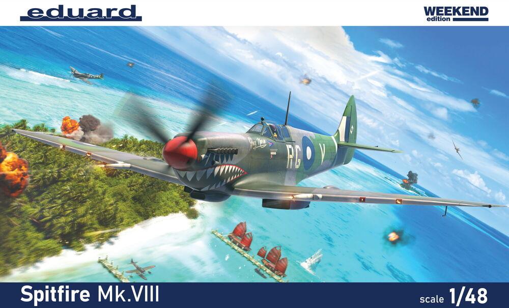 VII C günstig Kaufen-Spitfire Mk.VIII - Weekend edition. Spitfire Mk.VIII - Weekend edition <![CDATA[Eduard / 84154 / 1:48]]>. 