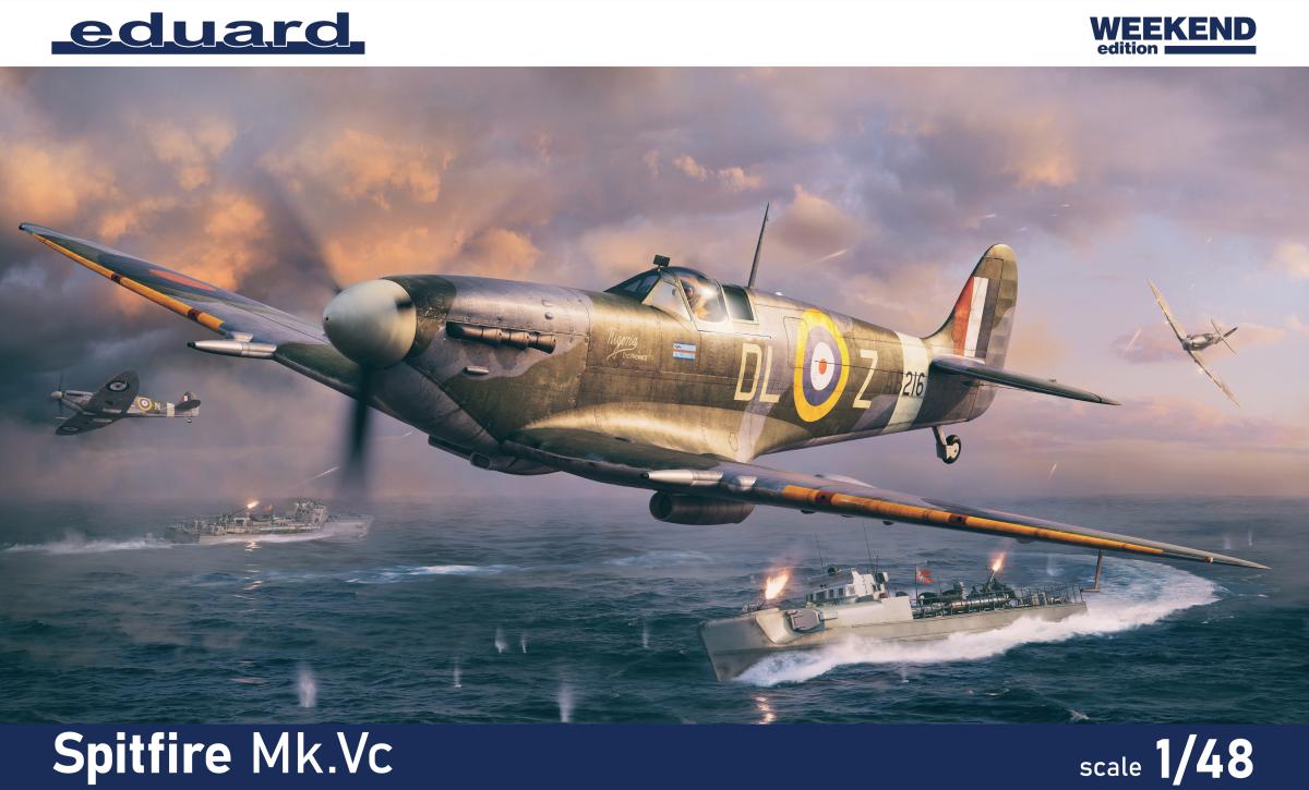 Spitfire F günstig Kaufen-Spitfire Mk.Vc - Weekend edition. Spitfire Mk.Vc - Weekend edition <![CDATA[Eduard / 84192 / 1:48]]>. 