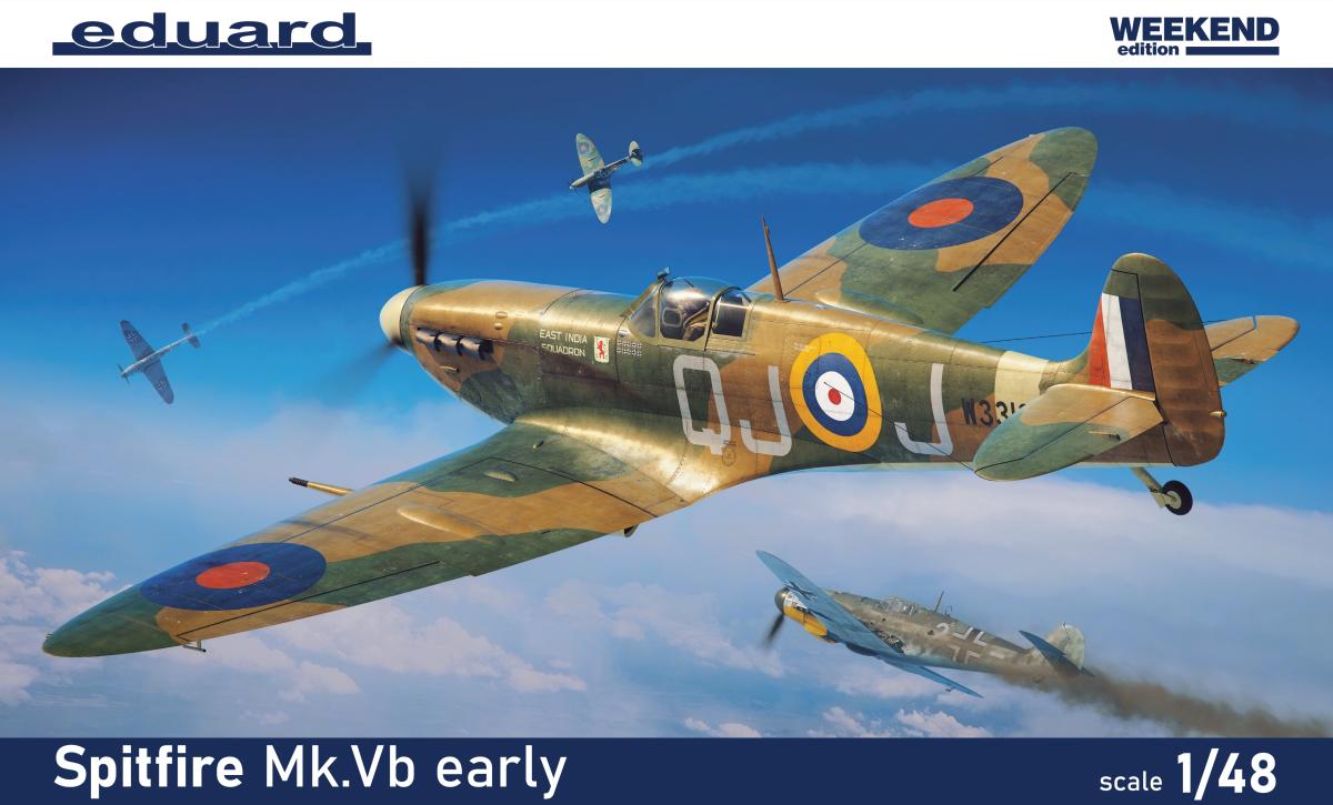 Spitfire F günstig Kaufen-Spitfire Mk.Vb early - Weekend Edition. Spitfire Mk.Vb early - Weekend Edition <![CDATA[Eduard / 84198 / 1:48]]>. 