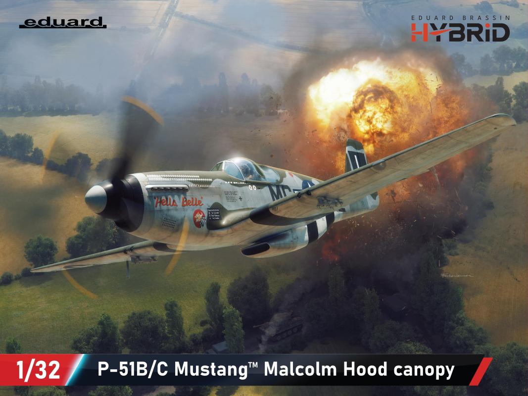 P-51B Mustang - Malcolm Hood canopy