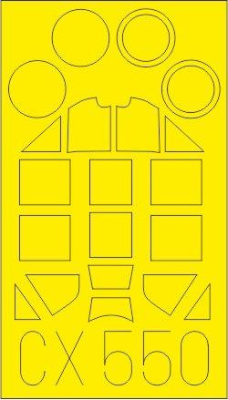 8591437542956 - CX550 - Bf 109F-2 for Revell in 172 8591437542956 - CX550 - Bf 109F-2 for Revell in 172