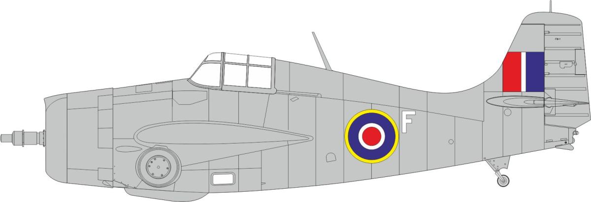8591437588183 - FM-1 - British national insignia  [Tamiya]