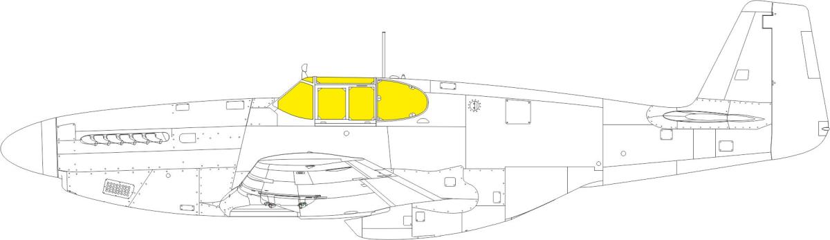 EX 03 günstig Kaufen-P-51B/C - Framed canopy - TFace [Eduard]. P-51B/C - Framed canopy - TFace [Eduard] <![CDATA[Eduard / EX1036 / 1:48]]>. 