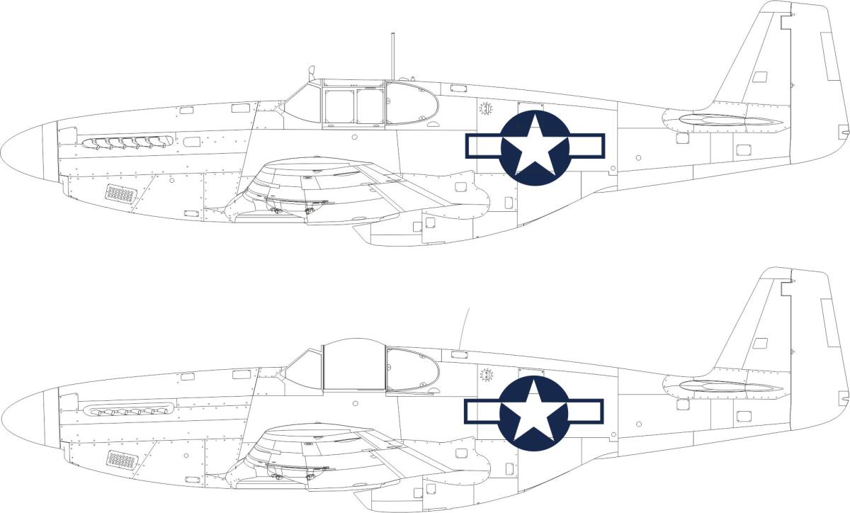 EX 03 günstig Kaufen-P-51B/C - US national insignia  [Eduard]. P-51B/C - US national insignia  [Eduard] <![CDATA[Eduard / EX1038 / 1:48]]>. 