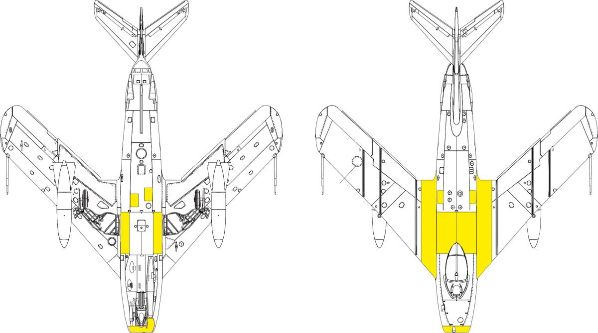 MiG-17F - Surface panels [Kinetic]