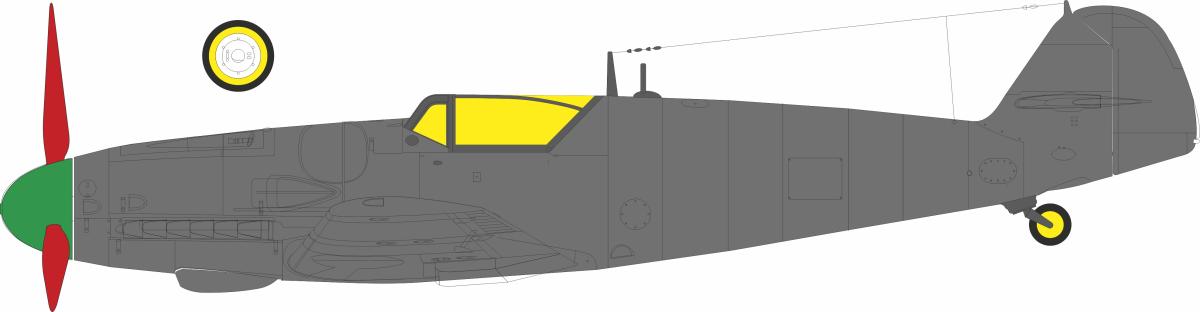 Bf 109G-6 late - Erla canopy [Tamiya]