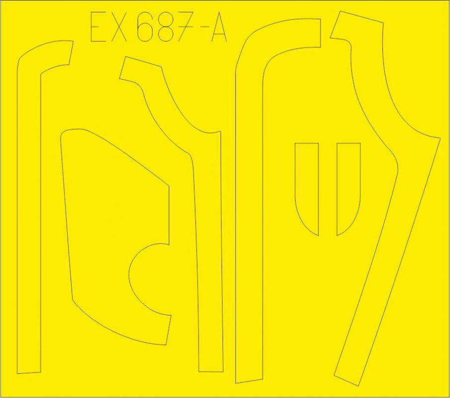 8591437547104 - EX687 - B-17G antiglare panels (DL & BO production) for HKM in 148 8591437547104 - EX687 - B-17G antiglare panels (DL & BO production) for HKM in 148