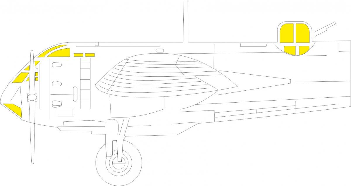 8591437558919 - EX780 - 148 Blenheim MkI TFace1 48 for AIRFIX 8591437558919 - EX780 - 148 Blenheim MkI TFace1 48 for AIRFIX