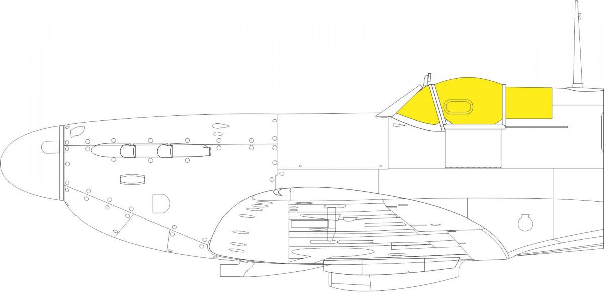 Spitfire günstig Kaufen-Spitfire Mk.V - TFace [Eduard]. Spitfire Mk.V - TFace [Eduard] <![CDATA[Eduard / EX797 / 1:48]]>. 