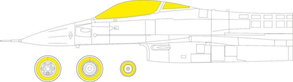 TFace günstig Kaufen-F-16A MLU - TFace [Kinetic]. F-16A MLU - TFace [Kinetic] <![CDATA[Eduard / EX930 / 1:48]]>. 