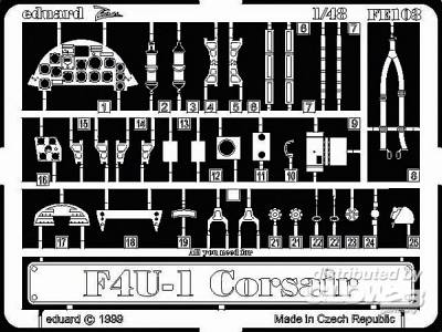 F4U 1 günstig Kaufen-F4U-1 Corsair. F4U-1 Corsair <![CDATA[Eduard / FE103 / 1:48]]>. 