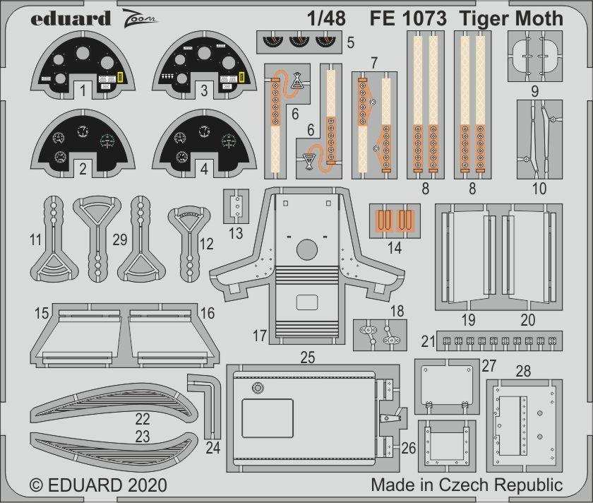 Tiger Moth günstig Kaufen-Tiger Moth [Airfix]. Tiger Moth [Airfix] <![CDATA[Eduard / FE1073 / 1:48]]>. 