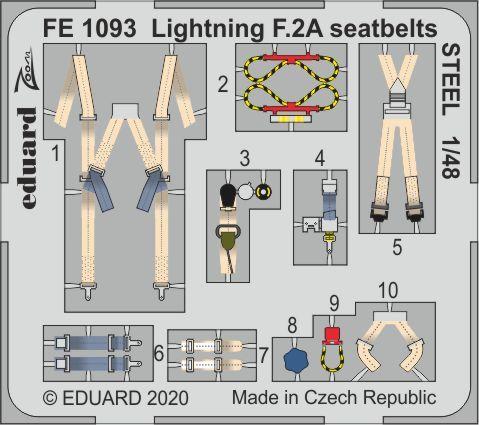 Air 3 günstig Kaufen-Lightning F.2A - Seatbelts STEEL [Airfix]. Lightning F.2A - Seatbelts STEEL [Airfix] <![CDATA[Eduard / FE1093 / 1:48]]>. 