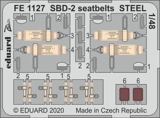 eat my günstig Kaufen-SBD-2 - Seatbelts STEEL [Academy]. SBD-2 - Seatbelts STEEL [Academy] <![CDATA[Eduard / FE1127 / 1:48]]>. 