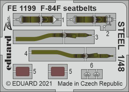 und Rea günstig Kaufen-F-84F Thunderstreak - Seatbelts STEEL [Kinetic Models]. F-84F Thunderstreak - Seatbelts STEEL [Kinetic Models] <![CDATA[Eduard / FE1199 / 1:48]]>. 