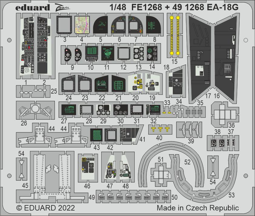 EA 18G günstig Kaufen-EA-18G Growler [HobbyBoss]. EA-18G Growler [HobbyBoss] <![CDATA[Eduard / FE1268 / 1:48]]>. 