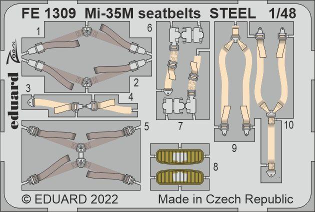TS 35 günstig Kaufen-Mi-35M - Seatbelts STEEL [Zvezda]. Mi-35M - Seatbelts STEEL [Zvezda] <![CDATA[Eduard / FE1309 / 1:48]]>. 