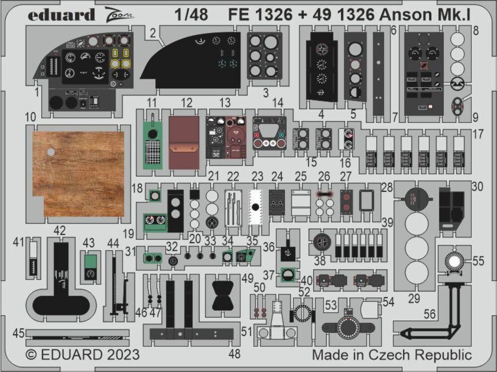 8591437575305 - FE1326 - 148 Anson MkI 1 48 for AIRFIX 8591437575305 - FE1326 - 148 Anson MkI 1 48 for AIRFIX