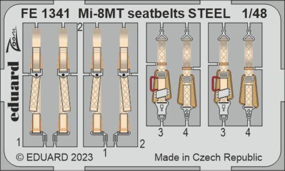 TS 34  günstig Kaufen-Mi-8MT - Seatbelts STEEL [Zvezda]. Mi-8MT - Seatbelts STEEL [Zvezda] <![CDATA[Eduard / FE1341 / 1:48]]>. 