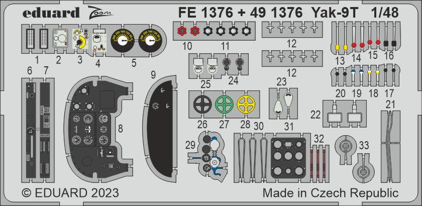 Zvezda günstig Kaufen-Yak-9T [Zvezda]. Yak-9T [Zvezda] <![CDATA[Eduard / FE1376 / 1:48]]>. 