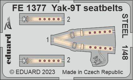 Sea 3 günstig Kaufen-Yak-9T - Seatbelts STEEL [Zvezda]. Yak-9T - Seatbelts STEEL [Zvezda] <![CDATA[Eduard / FE1377 / 1:48]]>. 