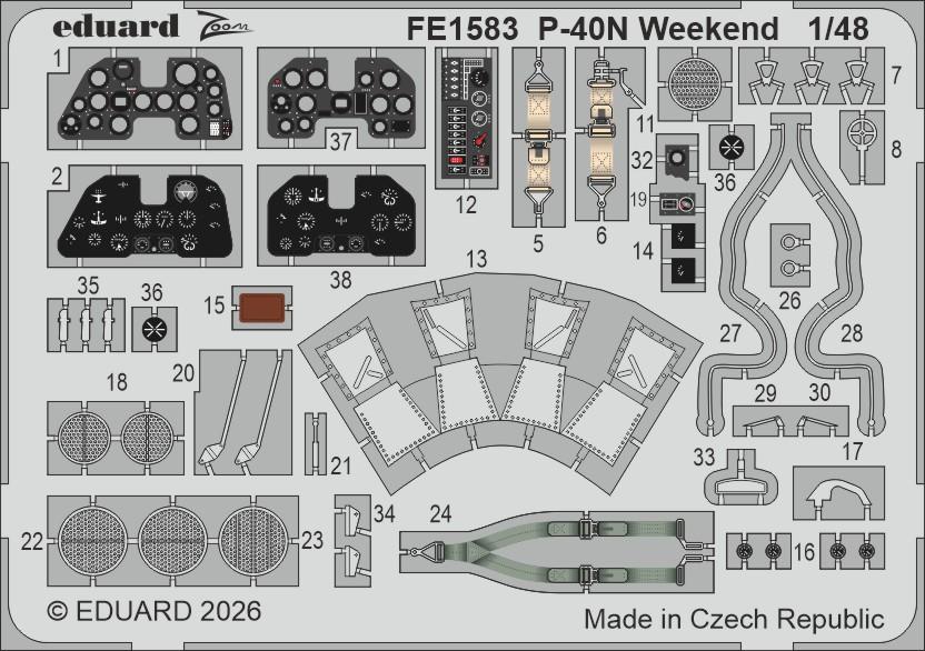 P-40N Weekend [Eduard]