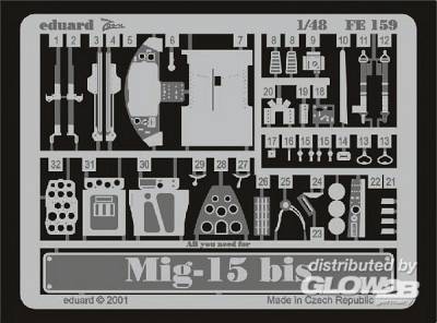 bis 8 günstig Kaufen-MiG-15 bis. MiG-15 bis <![CDATA[Eduard / FE159 / 1:48]]>. 