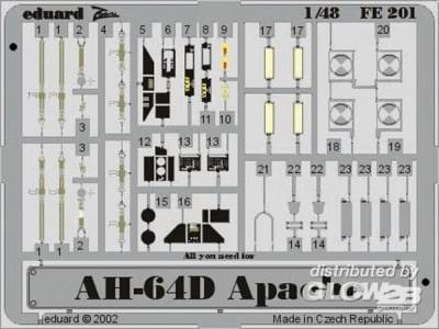 EDU 1 günstig Kaufen-Hughes AH-64D Apache. Hughes AH-64D Apache <![CDATA[Eduard / FE201 / 1:48]]>. 