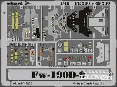 EDU 1 günstig Kaufen-Focke-Wulf Fw 190 D-9. Focke-Wulf Fw 190 D-9 <![CDATA[Eduard / FE210 / 1:48]]>. 