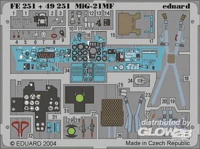 MiG MF günstig Kaufen-MiG-21MF. MiG-21MF <![CDATA[Eduard / FE251 / 1:48]]>. 