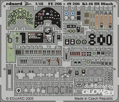 EDU 1 günstig Kaufen-Ki-46 III Dinah. Ki-46 III Dinah <![CDATA[Eduard / FE266 / 1:48]]>. 