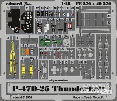 8591437382705 - FE270 - P-47D-25 Thunderbolt in 148 8591437382705 - FE270 - P-47D-25 Thunderbolt in 148