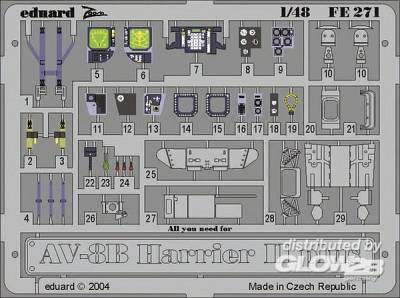 Plus 7 günstig Kaufen-AV-8B Harrier II Plus. AV-8B Harrier II Plus <![CDATA[Eduard / FE271 / 1:48]]>. 