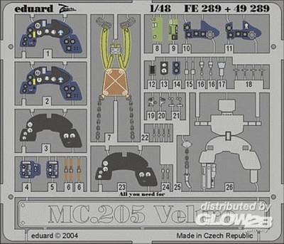 89 8 günstig Kaufen-MC.205 Veltro. MC.205 Veltro <![CDATA[Eduard / FE289 / 1:48]]>. 