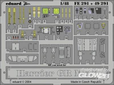 Mk I günstig Kaufen-Harrier GR Mk.7. Harrier GR Mk.7 <![CDATA[Eduard / FE291 / 1:48]]>. 