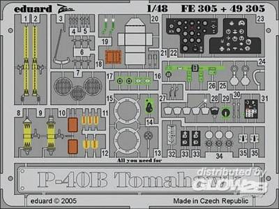 05 5 günstig Kaufen-P-40B Tomahawk. P-40B Tomahawk <![CDATA[Eduard / FE305 / 1:48]]>. 