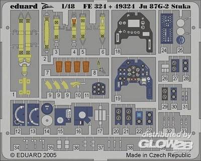 EDU 1 günstig Kaufen-Junkers Ju 87 G-2 Stuka. Junkers Ju 87 G-2 Stuka <![CDATA[Eduard / FE324 / 1:48]]>. 