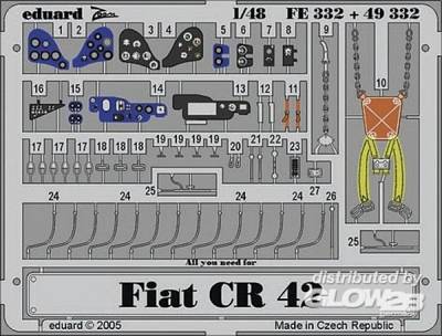 FIAT günstig Kaufen-Fiat CR 42. Fiat CR 42 <![CDATA[Eduard / FE332 / 1:48]]>. 