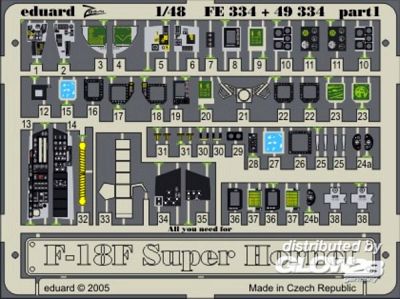 DOUGLAS günstig Kaufen-McDonnell Douglas F-18 F Super Hornet. McDonnell Douglas F-18 F Super Hornet <![CDATA[Eduard / FE334 / 1:48]]>. 