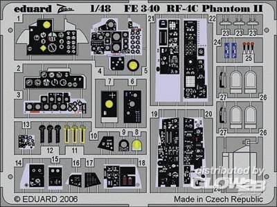 AS 40 günstig Kaufen-RF-4C Phantom II [Hasegawa]. RF-4C Phantom II [Hasegawa] <![CDATA[Eduard / FE340 / 1:48]]>. 