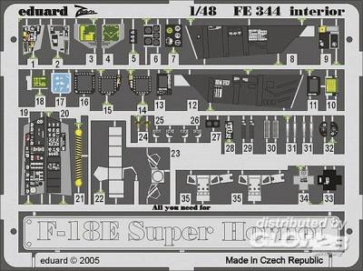 EDU 1 günstig Kaufen-F-18E Super Hornet - Interior. F-18E Super Hornet - Interior <![CDATA[Eduard / FE344 / 1:48]]>. 