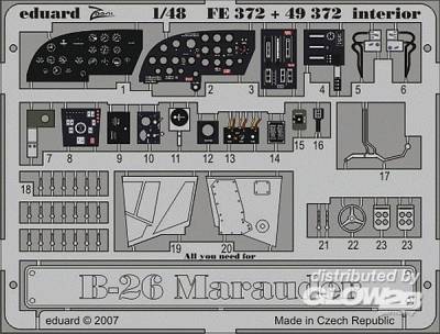 Ma rio günstig Kaufen-B-26 Marauder - Interior [Revell]. B-26 Marauder - Interior [Revell] <![CDATA[Eduard / FE372 / 1:48]]>. 